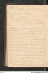 Seite 96, Tagebuch "Mießlingtal b[ei Spitz]" (NHMW-PRAE-BBB-28)